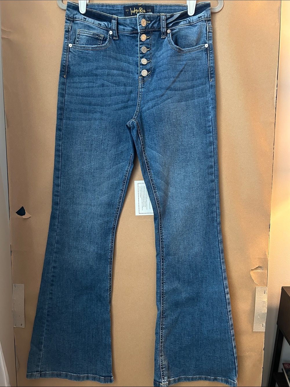 Indigo Rein Blue Flare Jeans